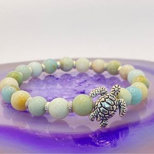 Amazonite Handmade Natural Gemstone Bracelet